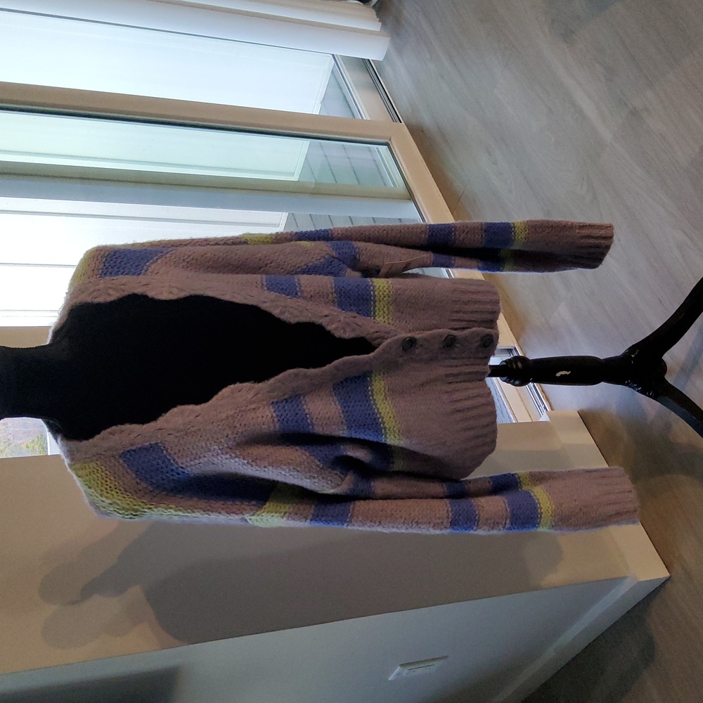 Free People Fine Time Cardigan - L - Picture 5 of 16